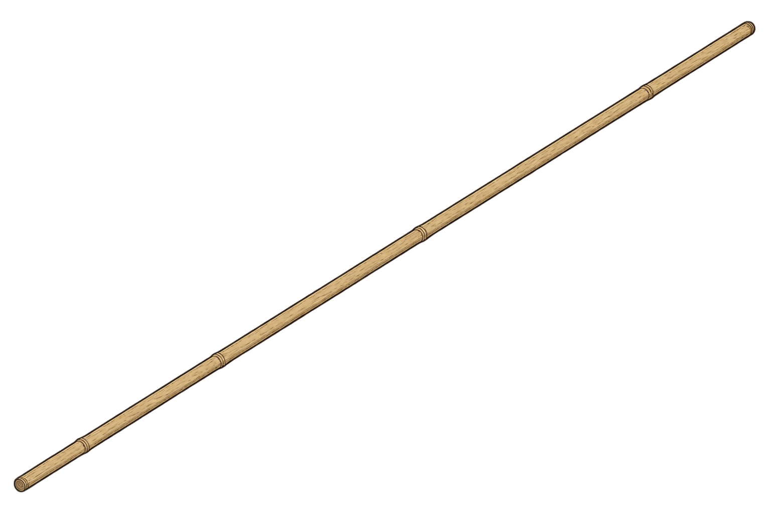 Un bâton de rotin